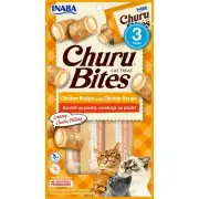 Inaba Cat Treats Chicken Wraps with Churu filling - 18 x 10g Tubes