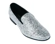 FREDERICO LEONE Sparkle Fun Shoes Silver SZ 13 MED
