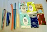 SUSAN BATES collection of knitting needles, circular needles & tools NEW & USED
