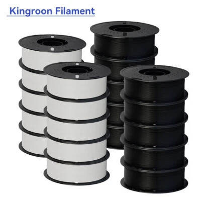 10KG 3D Printer Filament Matte PLA PETG TPU High Speed 1.75 mm Bundles Lot 1KG