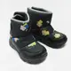 BoingBoing 防水故事靴 台灣製造 童話故事鞋 防潑水 下雨滑雪適用 雨靴推薦 童靴 -黑色國王的新衣