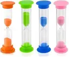 4PCS Sand Timers, 2 Minute Sand Clock Timer Hourglass Countdown Timer