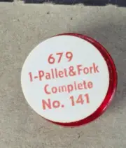 NOS Elgin Cal. 679 - Pallet Fork Complete - Watch Part Watchmakers 141 / 710