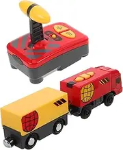 Hohopeti Electric Train Set for Vintage Simulation with Intricate Craftsmanship Enhances Imagination and Coordination Birthday Present for Boys Remote Controlled Train