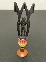 Vintage Space Man Bomb Plastic Cap Rocket Toy Dart 1960's