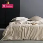 100% Silk Bedding Set Silk Beauty Duvet Cover Set Flat Sheet Pillowcase Bed Set