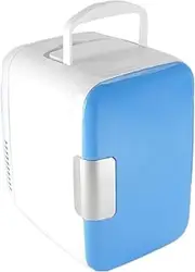 Fridge Refrigerator Freezer Cooler Mini Fridge 12V Car Refrigerator Car Cooler Box Dual-use Hot/Cold Portable Small Freezer Freezer,Blue-4L