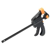 4Pcs 4 Inch Wood Working Bar F Clamp Quick Grip Ratchet Release Squeeze Hand Tool Diy