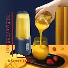 New Portable Electric Blender, 6 Blades Smoothie & Juice Maker With Crusher Use