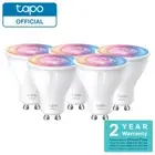 Tapo L630 5-Pack Smart Wi-Fi LED Spotlight, Multicolour, GU10, Voice/APP Control