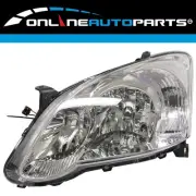 LH Chrome HeadLight for Toyota Corolla ZZE122 2004-2007 5-Dr Hatch Left LHS