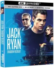 Jack Ryan: Shadow Recruit [New 4K UHD Blu-ray] With Blu-Ray, 4K Mastering, Ac-