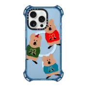 iPhone 16 Pro Bounce Case MagSafe Compatible Quokka Trio