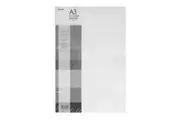 500pc Jasart Double Sided A4 Cover Paper Art Craft Modelling Sheet 125GSM GLD