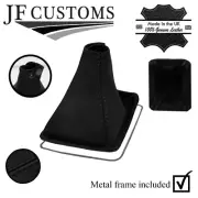 BLACK STITCHING GEAR BOOT + METAL FRAME FITS LEXUS IS200 IS220 IS250 06-13 (for: Lexus)