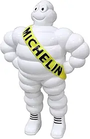 MICHELIN Man Statue, Large Soft Vinyl Figure (Japan Import), Bibendum