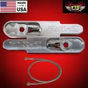 2014 Suzuki DR-Z400SM 4 1/2 to 9" Bolt on Swingarm Extensions & Brake Line