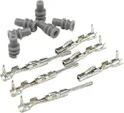 BIZOCA 3Pin 1-1718644-1 1-1703494-1 Male Female Automotive Waterproof Connector 1.2mm Cable Connectors Reversing Plug(Terminal)