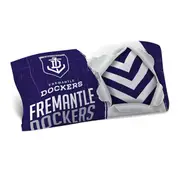 Fremantle Dockers AFL Team Logo Pillow Case Single Pillowslip