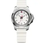 VICTORINOX 瑞士維氏 INOX V 戶外休閒石英腕錶(VISA-241921)-37MM-白面膠帶【刷卡回饋 分期0利率】【APP下單點數4倍送】