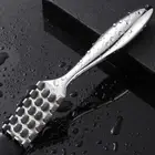1 Pcs Silver Seafood Tools Stainless Steel Fish Scaler Tool Fish Cutter Kitchen