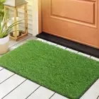 Artificial Grass Door Mat, 32x20 inches Outdoor Rug Synthetic Fake Dog Grass ...