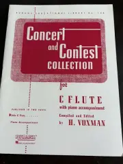 Concert and Contest for C Flute/Piano Acc. by H. Voxman