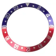Bezel inlay blue/red "Pepsi" compatible with Rolex GMT-Master II 16700 16710