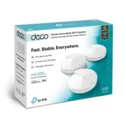 TP-Link Deco M5 3 Pack Whole Home Mesh Wi-Fi 1300Mbps System Built-In Antivirus