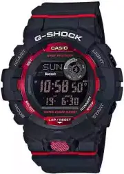 NEW Casio Men's Watch G-Squad Digital Black Dial Resin Strap Bluetooth GBD800-1