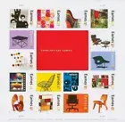 16 Mint Stamps: Charles & Ray Eames, Designers, Vintage, Modern Design Furniture