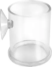 Fish Tank Feeder Fish Tank Supply Fish Food Dish Aquarium Accessory Aquarium Fish Food Feeder Feeding Circle Sucker Fish Food Container Fish Tank Feeding Ring Aquarium Feeder