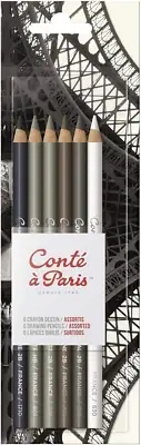 6 Count Drawing Pencils Set