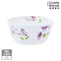 在飛比找momo購物網優惠-【CORELLE 康寧餐具】紫霧花彩900ML拉麵碗(428