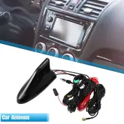 Car Radio Aerial DAB Splitter Adapter Roof Antenna Signal Amplifier with Cable