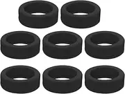 [Jyuha] Luggage Suitcase Wheels Cover, 8PCS Silicone Luggage Wheels Sleeve, Reduce Noise Luggage Wheels Protector Guard, for Most Suitcase & Luggage Accessories (4Colors)