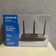 Linksys Dual-Band Wi-Fi 5 Router Streaming Gaming AC1900 NIB