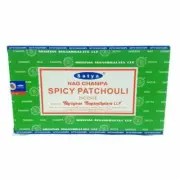 Satya Spicy Patchouli Incense Sticks - 180 Grams