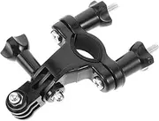 1 Set Motorcycle Action Camera Mount Durable Bracket for Easy Installation Bike Handlebar Versatile Camera Holder Compatible with Gopro for Cyclists and Motorcyclists
