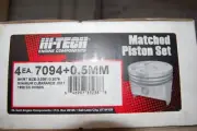 Hi-Tech 7094+0.5MM (.020) Set of 4 Pistons for 1958cc Honda