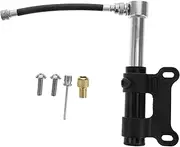 WHAMVOX Bicycle Pump Mini Bike Bicycle Frame Pump Electric Bike Pump Portable Bike Tire Pump Mini Portable Air Pump Bicycle Tire Pump Small Bike Pump Handheld Black Aluminum Alloy