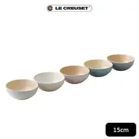 在飛比找COCORO Life優惠-【LE CREUSET】造型瓷器沙拉碗5入組 15CM 悠然