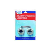Ark Axle Wheel Nut Washer and Split Pin Pack