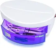 Sterilizer For Nail Tools,LXIANGN Large Capacity 8 W Multipurpose Nail Tools Cleaning Box Nail Sterilizer Cabinet Drawer For Barber Cutting Scissors Nipper Nail Art Tool