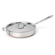 NEW All-Clad Copper Core Saute Pan with Lid 26cm/2.8L