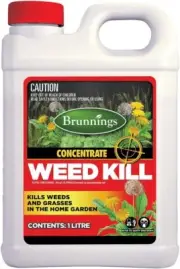 Brunnings Weed & Grass Killer Glyphosate Concentrate 1Litre-Free Shipping Au