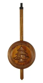 Cuckoo Clock Pendulum hand carved 9.0406.05 NEW