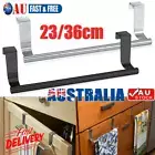 Over Door Tea Towel Holder Rack Bathroom Rail Cupboard Hanger Kitchen Bar HookRH
