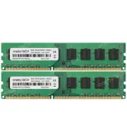 16GB 2x8GB 2Rx8 PC3L-12800U DDR3-1600Mhz 240P 1.35V CL11 Non-ECC Un-buffered RAM