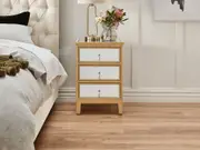 Gatsby Bedside Table - Antique Gold